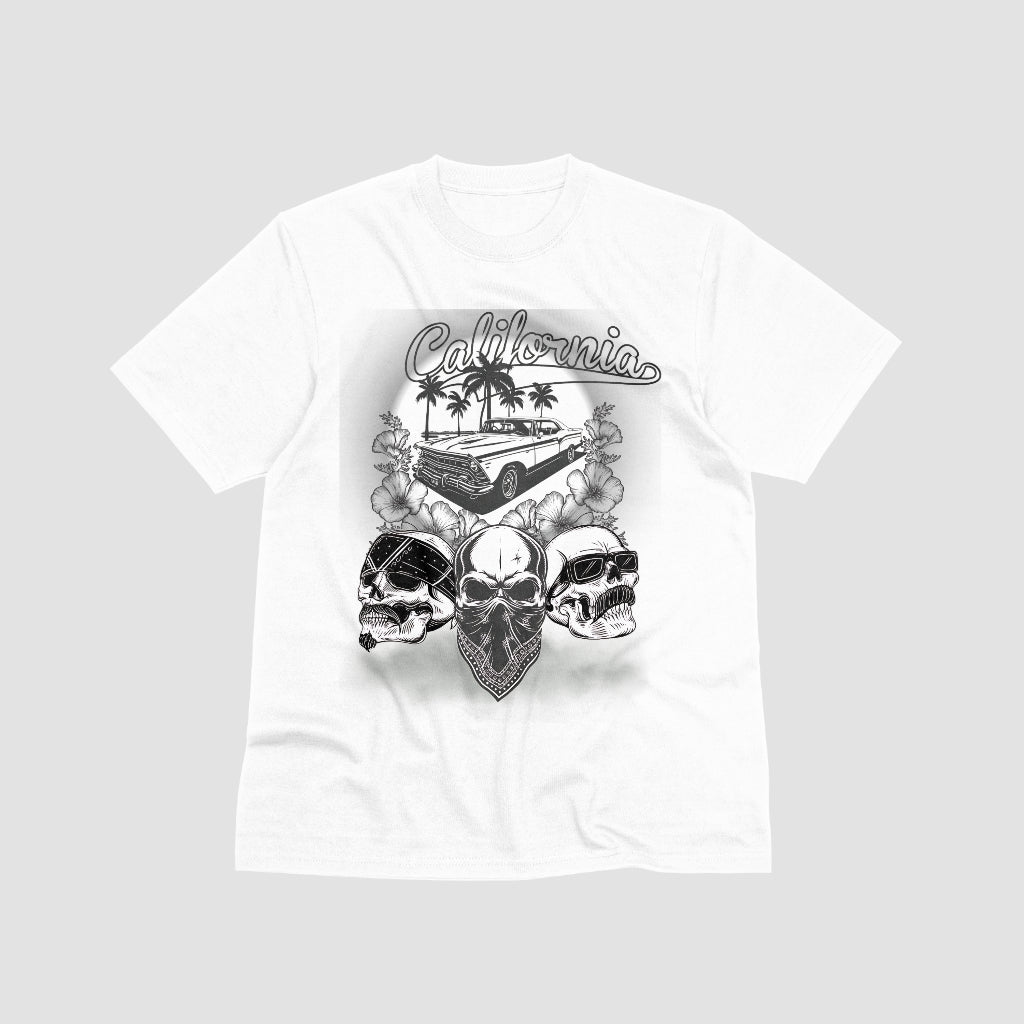 California Skull Tee